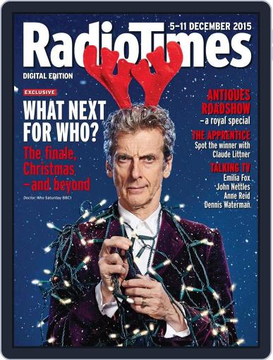 Radio Times December 1st, 2015 Digital Back Issue Cover