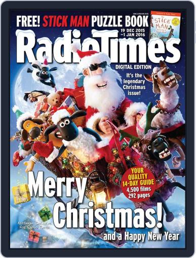 Radio Times December 9th, 2015 Digital Back Issue Cover