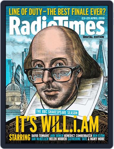 Radio Times April 19th, 2016 Digital Back Issue Cover