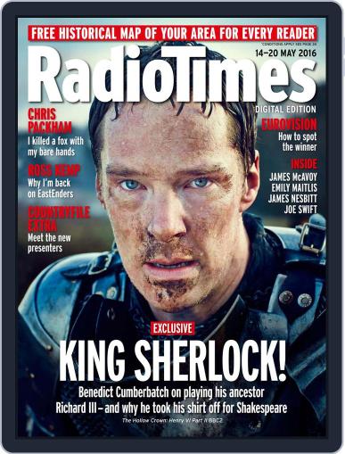 Radio Times May 10th, 2016 Digital Back Issue Cover