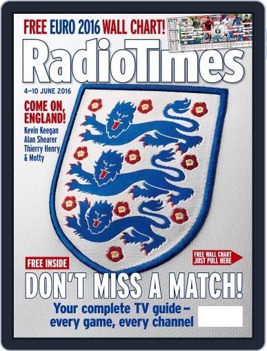 Radio Times May 31st, 2016 Digital Back Issue Cover