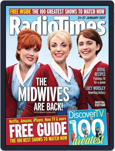 Radio Times January 21st, 2017 Digital Back Issue Cover