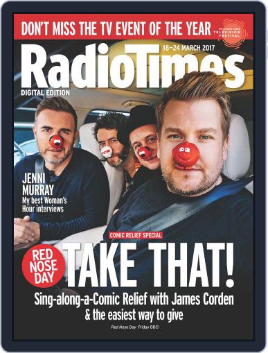 Radio Times March 18th, 2017 Digital Back Issue Cover