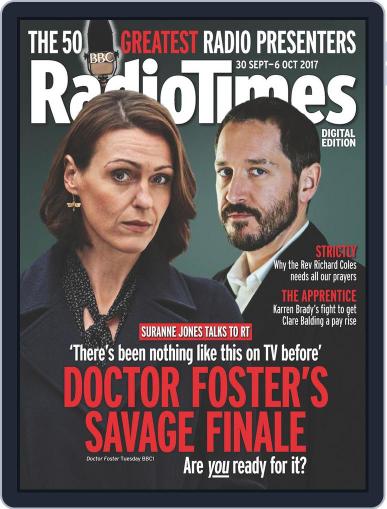 Radio Times September 30th, 2017 Digital Back Issue Cover