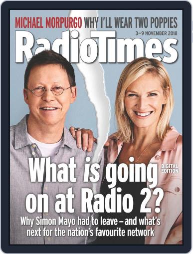 Radio Times November 3rd, 2018 Digital Back Issue Cover