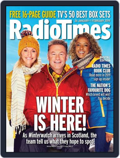 Radio Times January 26th, 2019 Digital Back Issue Cover