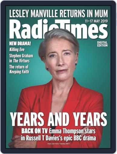 Radio Times May 11th, 2019 Digital Back Issue Cover