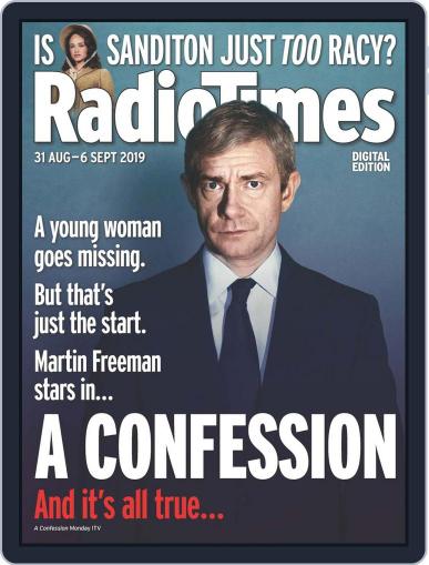 Radio Times August 31st, 2019 Digital Back Issue Cover
