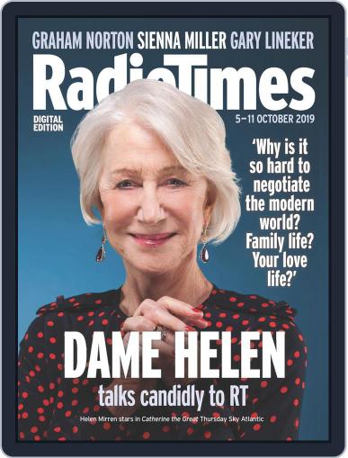 Radio Times October 5th, 2019 Digital Back Issue Cover