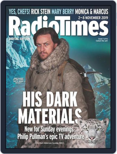 Radio Times November 2nd, 2019 Digital Back Issue Cover
