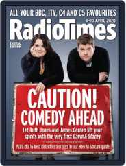 Radio Times (Digital) Subscription April 4th, 2020 Issue