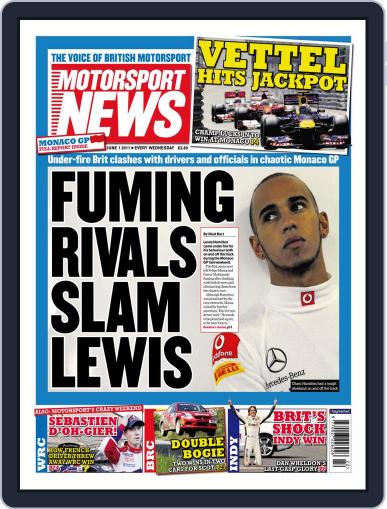 Motorsport News May 31st, 2011 Digital Back Issue Cover