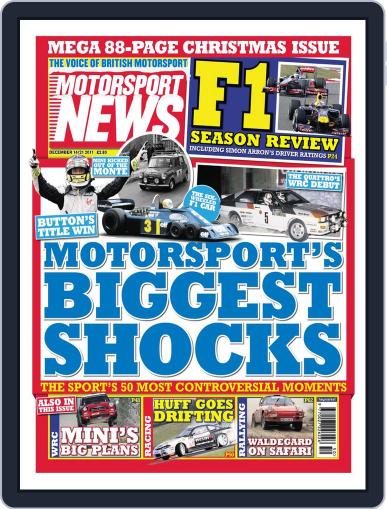 Motorsport News December 13th, 2011 Digital Back Issue Cover