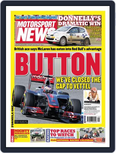 Motorsport News February 29th, 2012 Digital Back Issue Cover