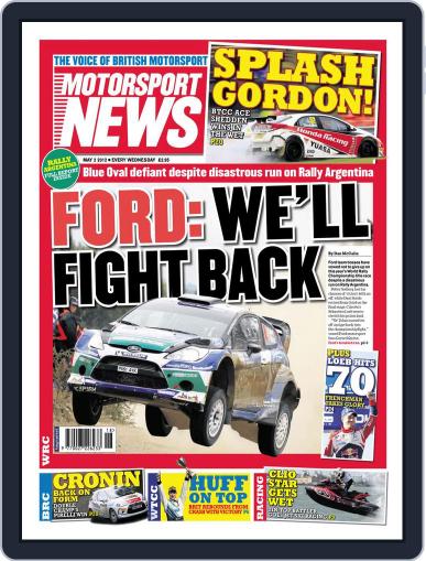 Motorsport News May 3rd, 2012 Digital Back Issue Cover
