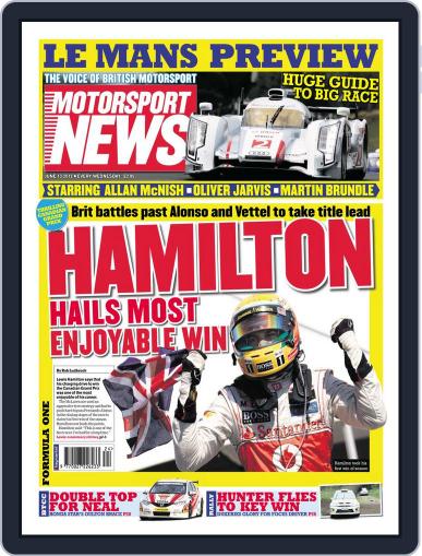 Motorsport News June 13th, 2012 Digital Back Issue Cover