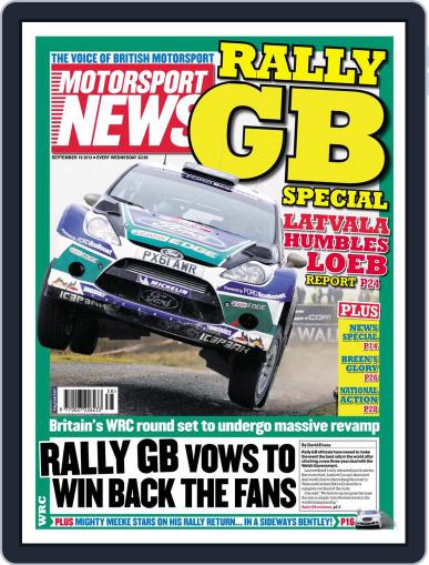 Motorsport News September 19th, 2012 Digital Back Issue Cover