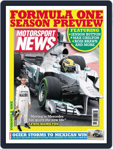 Motorsport News March 13th, 2013 Digital Back Issue Cover