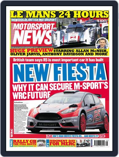 Motorsport News June 18th, 2013 Digital Back Issue Cover