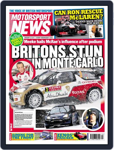 Motorsport News January 21st, 2014 Digital Back Issue Cover