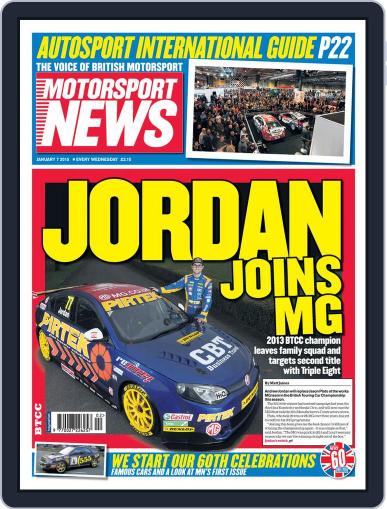 Motorsport News January 7th, 2015 Digital Back Issue Cover