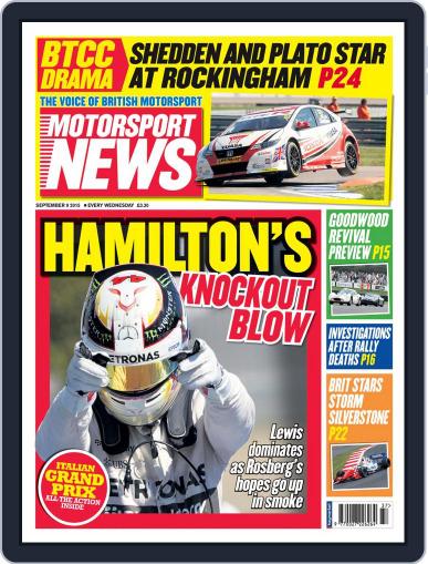 Motorsport News September 9th, 2015 Digital Back Issue Cover