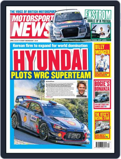 Motorsport News April 26th, 2017 Digital Back Issue Cover