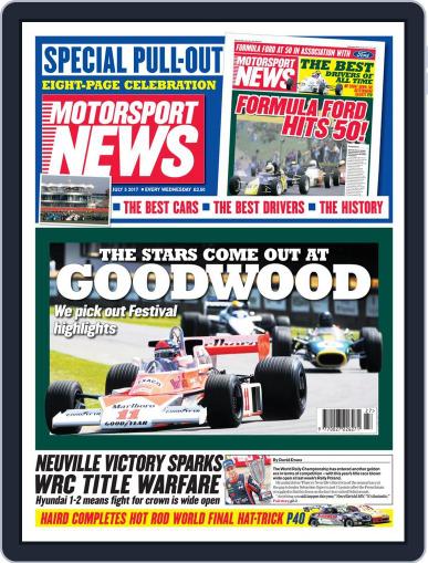 Motorsport News July 5th, 2017 Digital Back Issue Cover