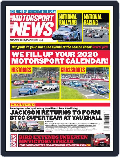 Motorsport News February 5th, 2020 Digital Back Issue Cover