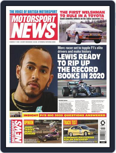 Motorsport News March 11th, 2020 Digital Back Issue Cover