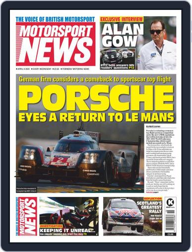 Motorsport News April 8th, 2020 Digital Back Issue Cover