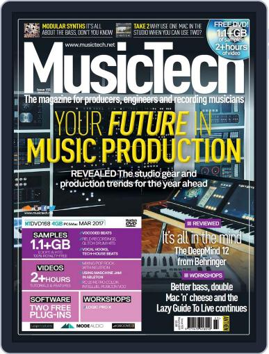 Music Tech Focus February 1st, 2017 Digital Back Issue Cover