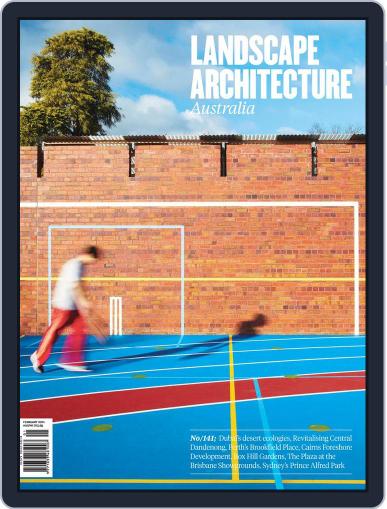 Landscape Architecture Australia February 3rd, 2014 Digital Back Issue Cover