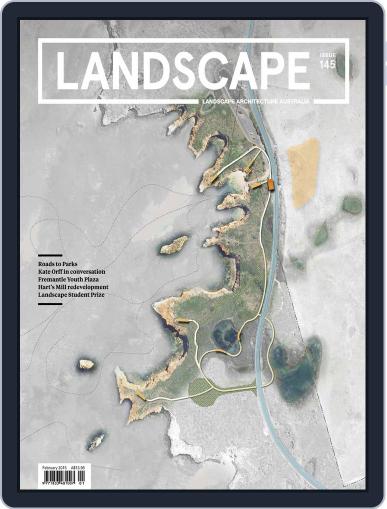 Landscape Architecture Australia February 1st, 2015 Digital Back Issue Cover