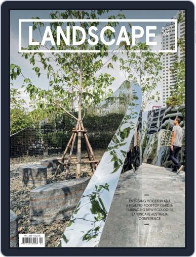 Landscape Architecture Australia May 1st, 2019 Digital Back Issue Cover