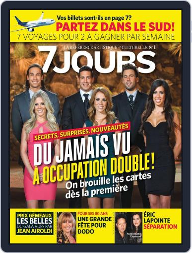 7 Jours September 20th, 2012 Digital Back Issue Cover