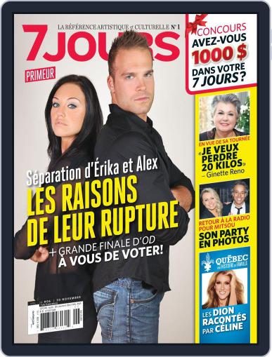 7 Jours November 26th, 2012 Digital Back Issue Cover