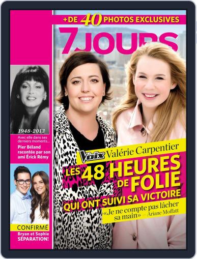7 Jours April 18th, 2013 Digital Back Issue Cover