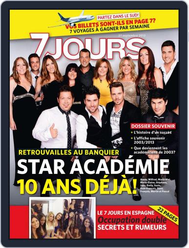 7 Jours September 20th, 2013 Digital Back Issue Cover