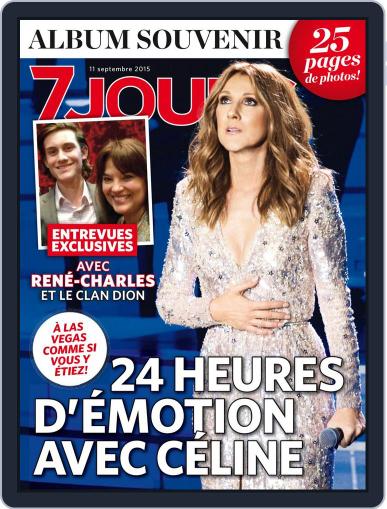 7 Jours September 11th, 2015 Digital Back Issue Cover