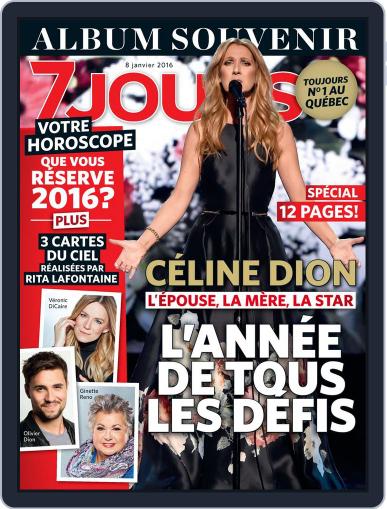 7 Jours January 8th, 2016 Digital Back Issue Cover