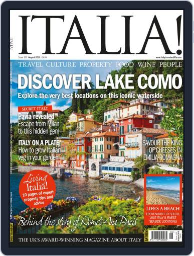 Italia August 1st, 2019 Digital Back Issue Cover