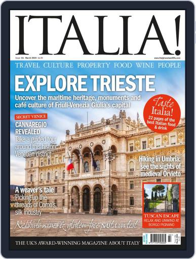 Italia March 1st, 2020 Digital Back Issue Cover