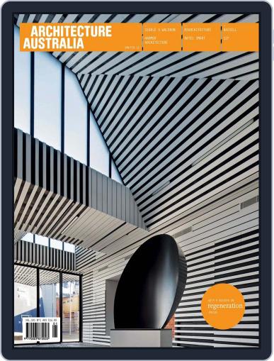 Architecture Australia February 26th, 2012 Digital Back Issue Cover