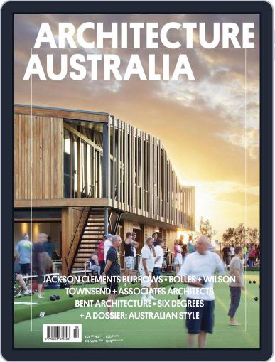 Architecture Australia July 8th, 2012 Digital Back Issue Cover