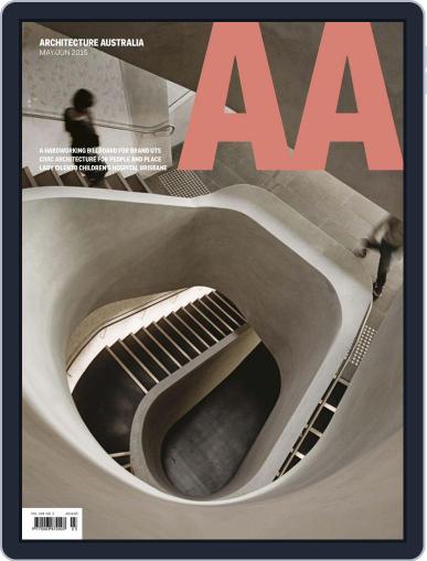 Architecture Australia May 1st, 2015 Digital Back Issue Cover