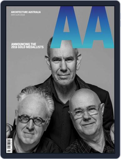 Architecture Australia May 2nd, 2016 Digital Back Issue Cover
