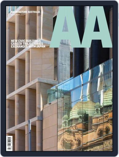 Architecture Australia March 1st, 2017 Digital Back Issue Cover