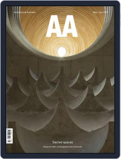 Architecture Australia May 1st, 2019 Digital Back Issue Cover