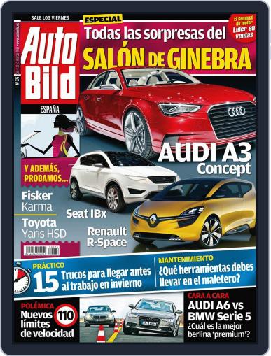 Auto Bild Es March 16th, 2011 Digital Back Issue Cover